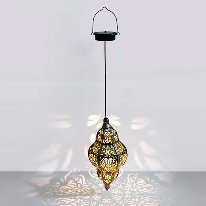 Luxury Baroque Moroccan Style Hollow Projection Lantern