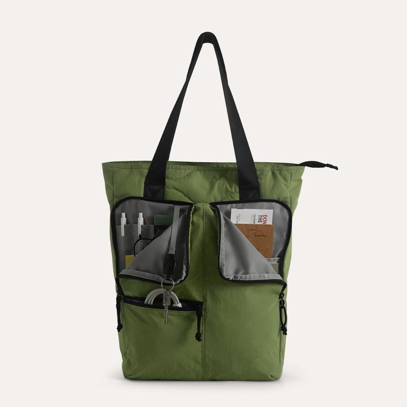 🔥2026 NEW ARRIVAL🔥 Ultra-Light Convertible Tote Backpack, Laptop Compartment, 40oz Cup Holder & Hidden Straps