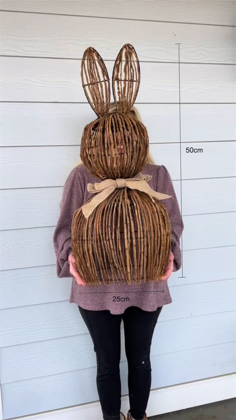 ✨Last Day 50% OFF - 🐇🐇The cutest bunny decoration for Easter(Large Size)
