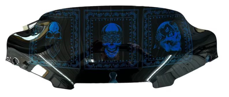 🔥Limited Edition - 2026 Windshield Scrollwork Skull