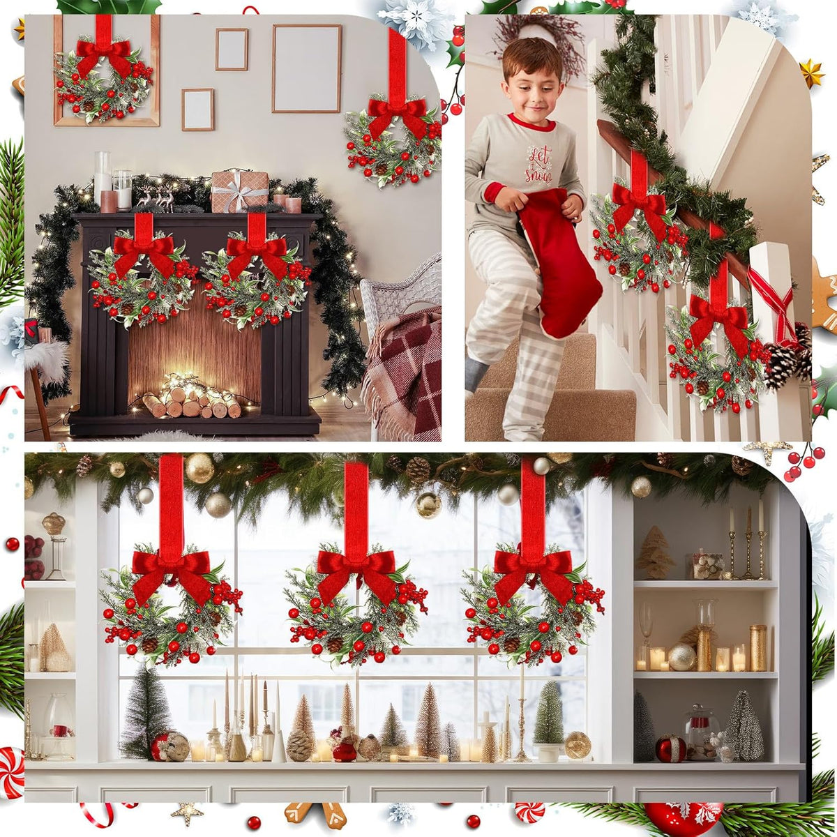 🔥Early Christmas Sale🎄Christmas Mini Wreaths✨