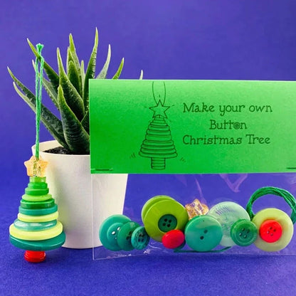 🔥LAST DAY ☃️DIY Button Snowman Ornament Kit