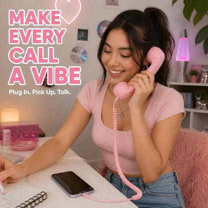 Retro Phone Handset for Smartphone