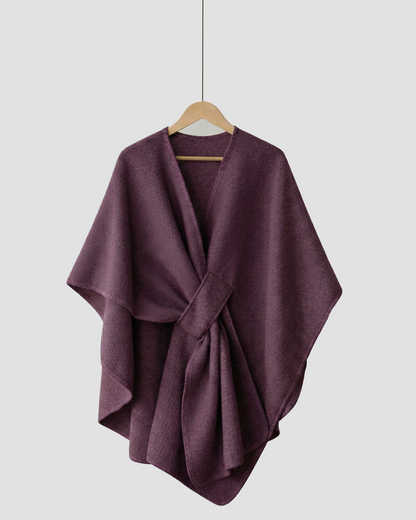 The Fleece Drape Shawl
