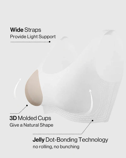 Seamless Wireless Full Coverage Bralette for Women