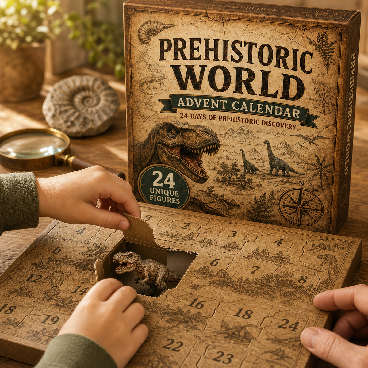 Prehistoric World Advent Calendar – 24 Days of Discovery