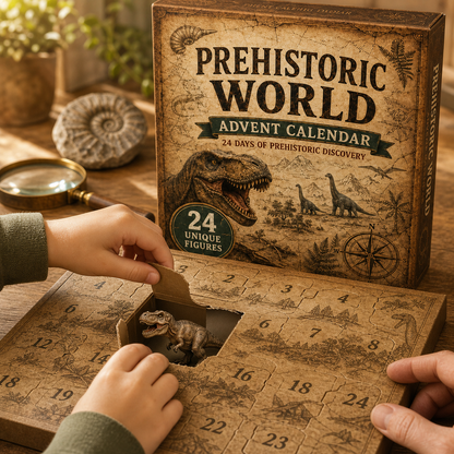 Prehistoric World Advent Calendar – 24 Days of Discovery