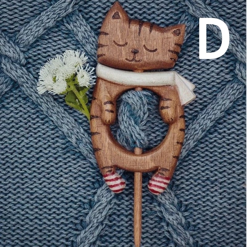 🐾Wooden Animal Brooches