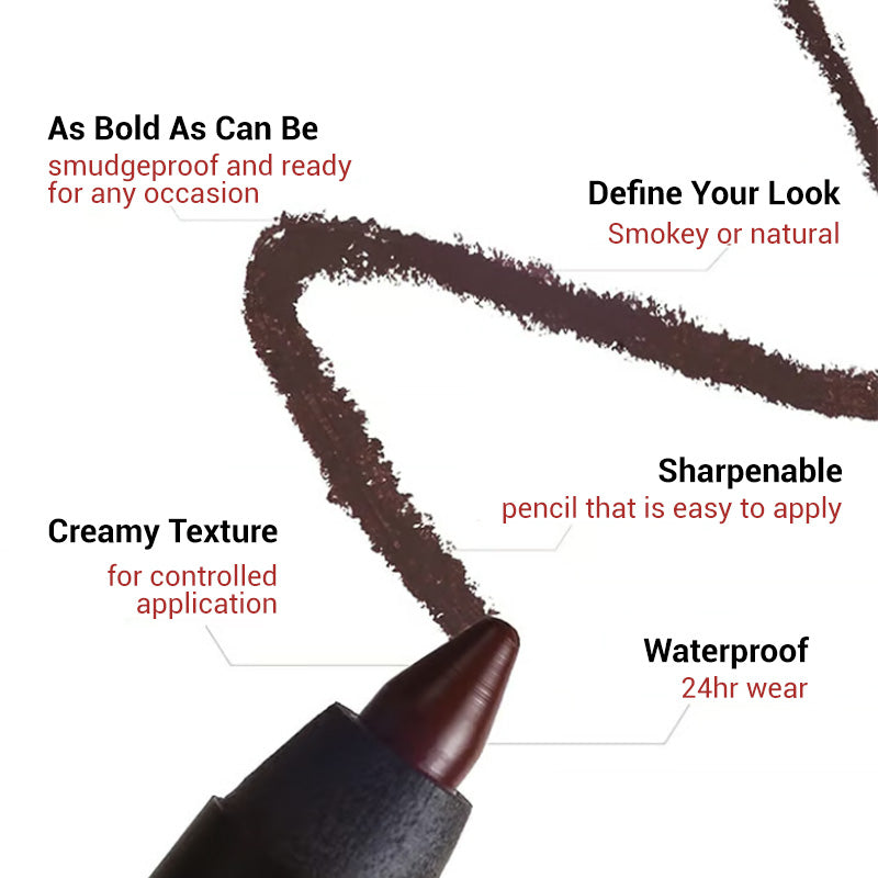 🔥24HR Waterproof Eyeliner — Day to Night Wear
