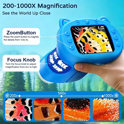 Kids Handheld Digital Microscope