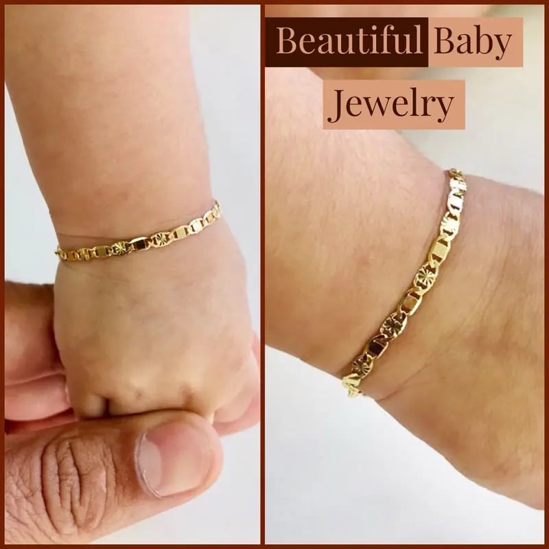 🔥Hot Sale 49% off🌟👶 Kids Gold Plated Bracelet