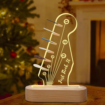 🔥Last 4 hours Sale: Save 50% -Light Up Guitar Pick Holder