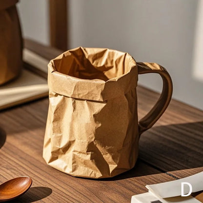 🔥LAST DAY 49% OFF - ✨Paper Bag Shaped Mug