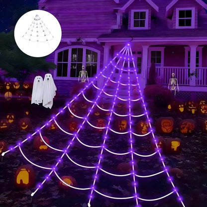 Room Decor Spider Web Design Hanging Light