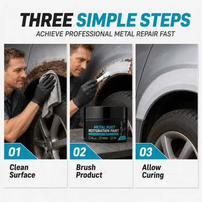 🥳2026 HOT SALE💞50K+ SOLD!🔧🏠 Metal Rust Protection Black Repair Paste – Restores rusty gates, railings & tools. Forms protective coating – no need to replace! 🛡️✨