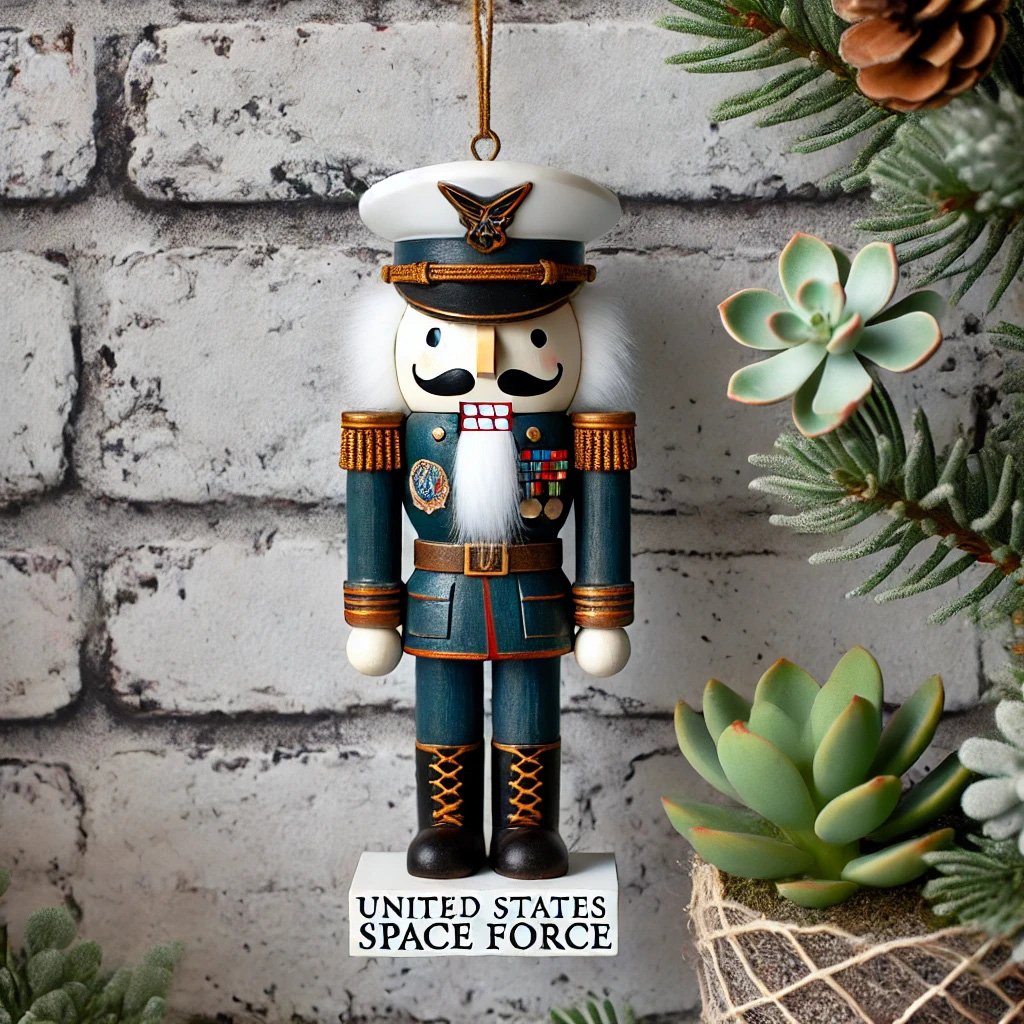 🔥LAST DAY 50% OFF - Veteran Tribute Nutcracker Christmas Statue Ornament