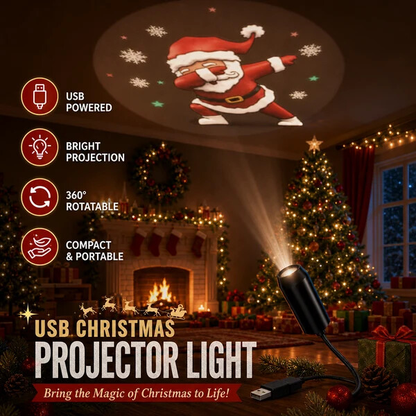 Plug‑and‑Play HD Holiday Projector, Multi‑Scene Projection Light for Christmas, Halloween & Faith‑Themed Decor 2026