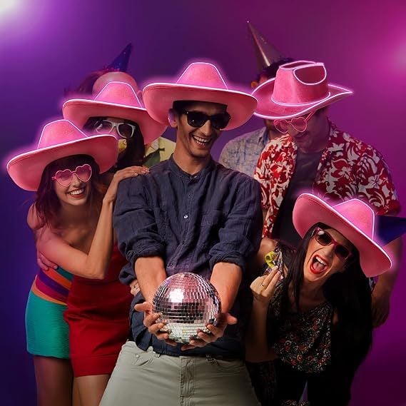 🤠⚡Cowboy Wireless LED Party Hat