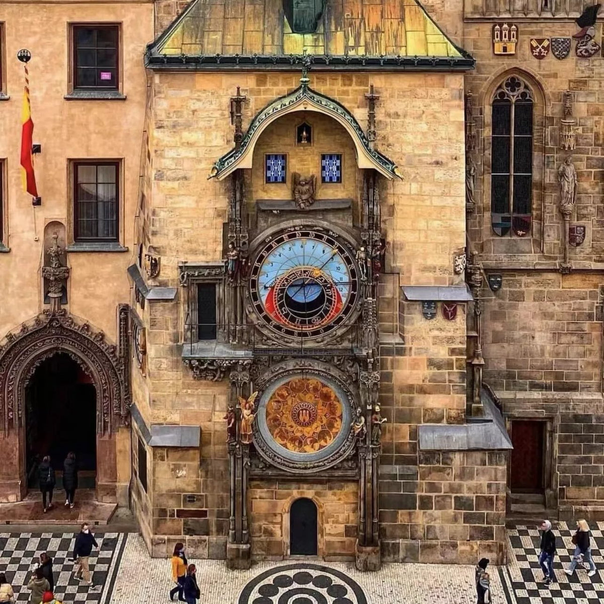 Prague Astronomical Clock Fridge Magnet🔥