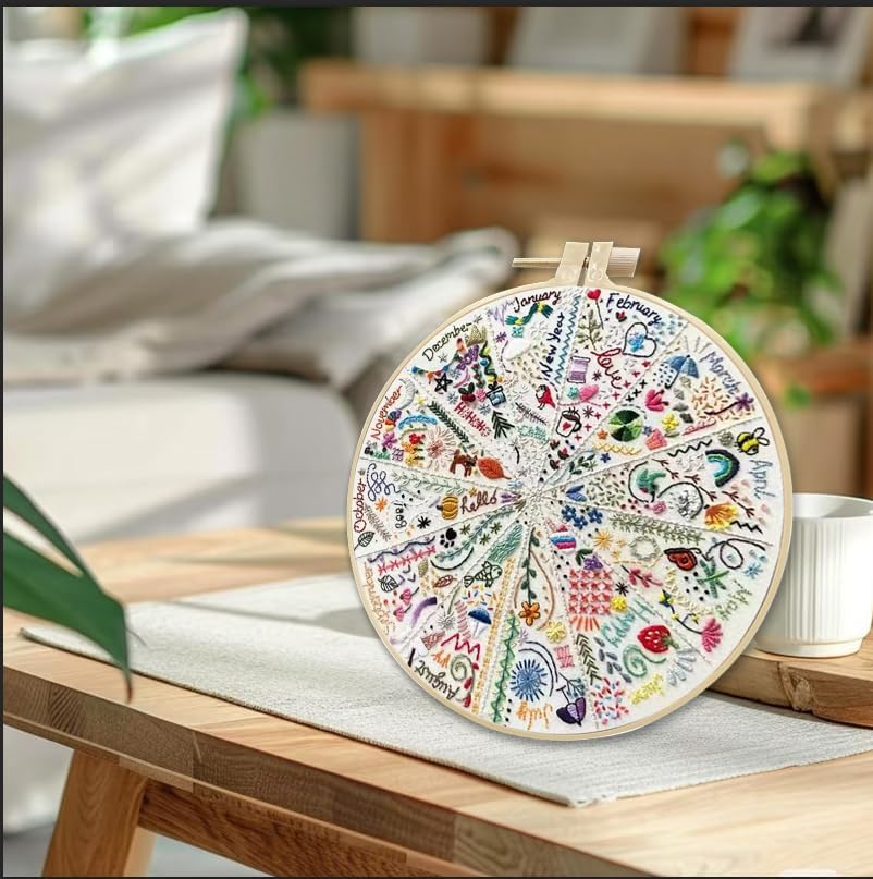 💕Discover the Colorful Secrets of Embroidery · A Starter Kit for Beginners🌈