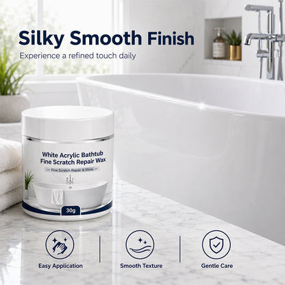 🔥Limited Time:🔥White Acrylic Bathtub Fine Scratch Repair Wax