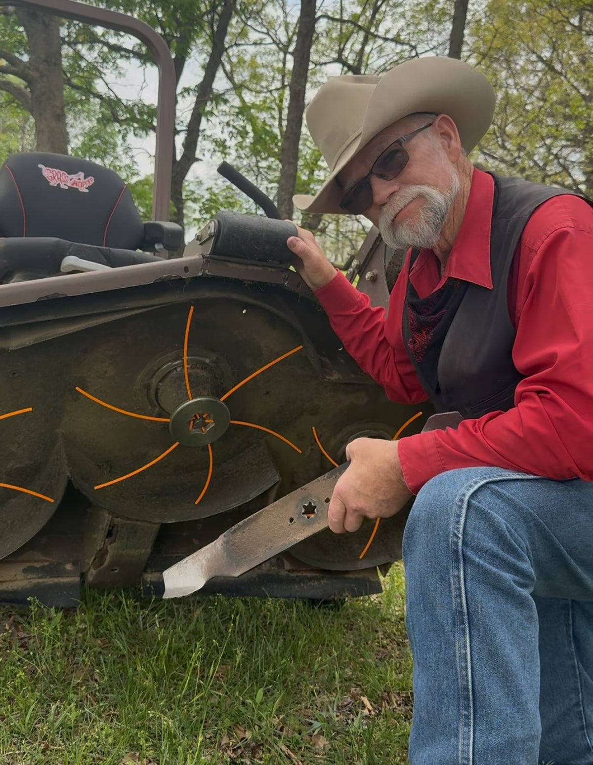 🔥Last Day 50% OFF - Mower Blade Replacement Kit | REVO6 2.0
