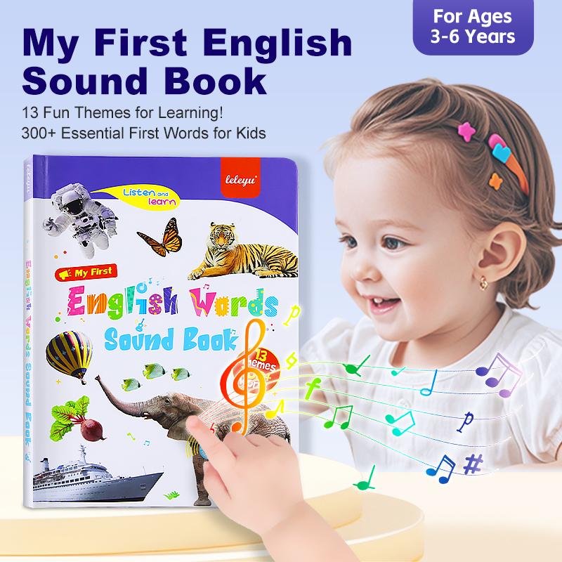🔥Last Day 49% OFF - 📚🧒First English Words Sound Book