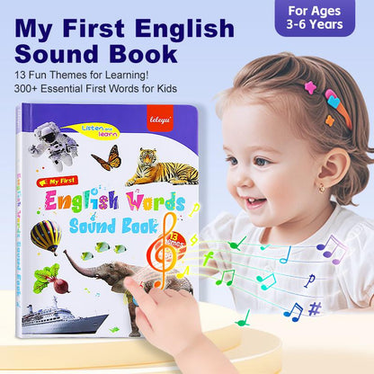 🔥Last Day 49% OFF - 📚🧒First English Words Sound Book