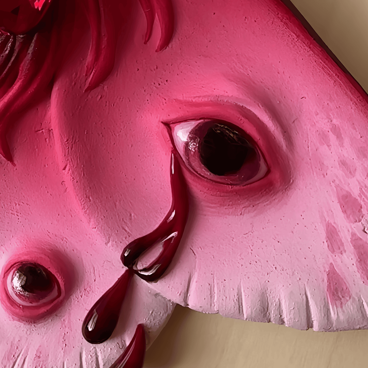 🔥Last Day 49% OFF - 🦋 Red-eyed Gem Moth Sculpture