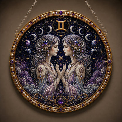 🔥Last Day 49% OFF - DIY 12 Zodiac Signs Pearl Art Kit ♈🌙