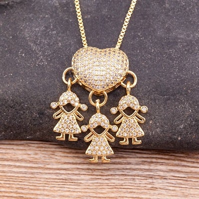 💖Love and my kids - Mother's Love Necklace🎁
