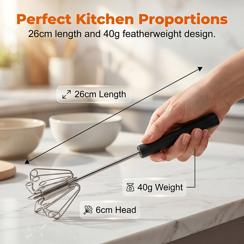 🥚! 🔥 Stainless Steel Semi-Automatic Hand Egg Beater – Fast & durable – Perfect for eggs, batter or cream – smooth whisking without effort 🍳