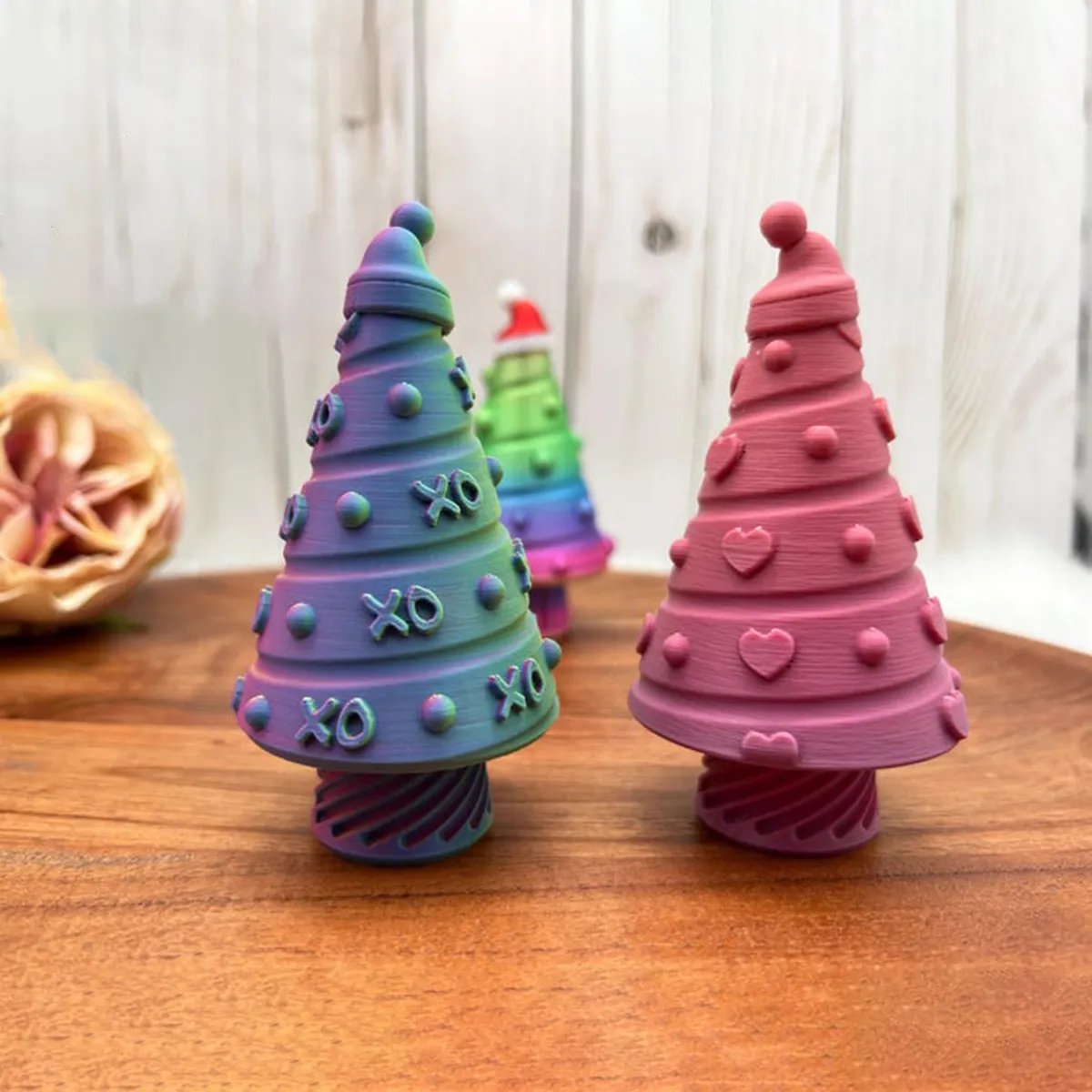 🔥LAST DAY SALE 49% OFF🎄3D Printed Christmas Tree Stasher Ornament💸