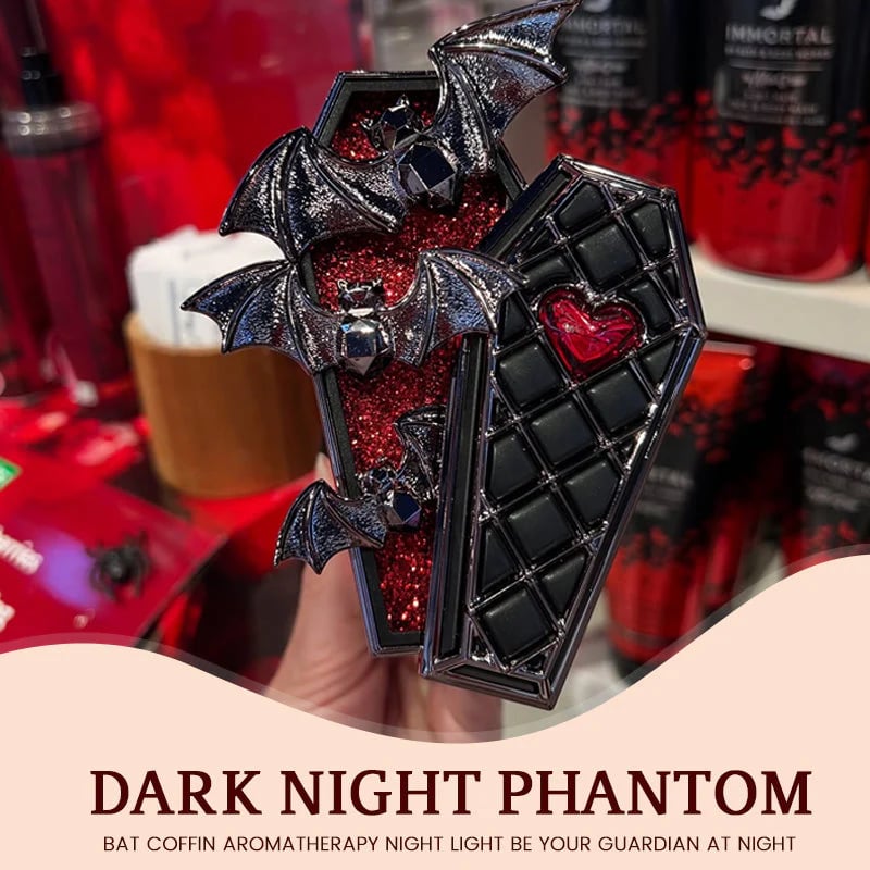 🔥Last Day 49% OFF - 🦇Bat Coffin Aromatherapy Night Light