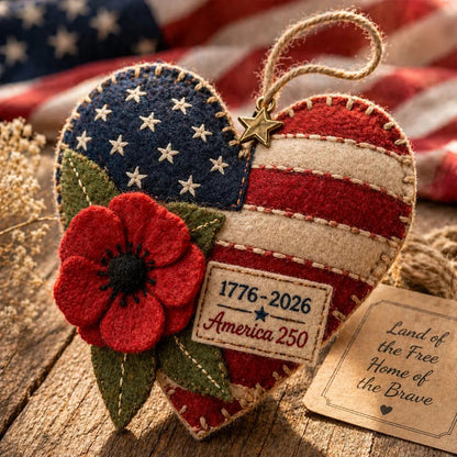 🎉DIY Patriotic flower Cross Ornament Kit