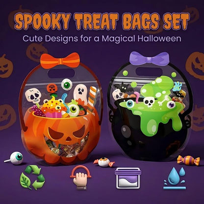 Halloween Pumpkin Candy Gift Bag