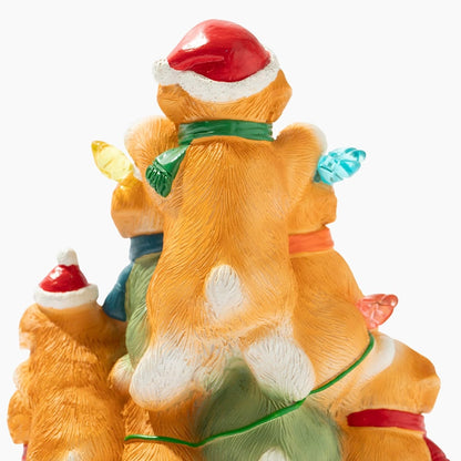 🔥LAST DAY SALE 49% OFF🎄Holiday Puppies Hand Crafted Light