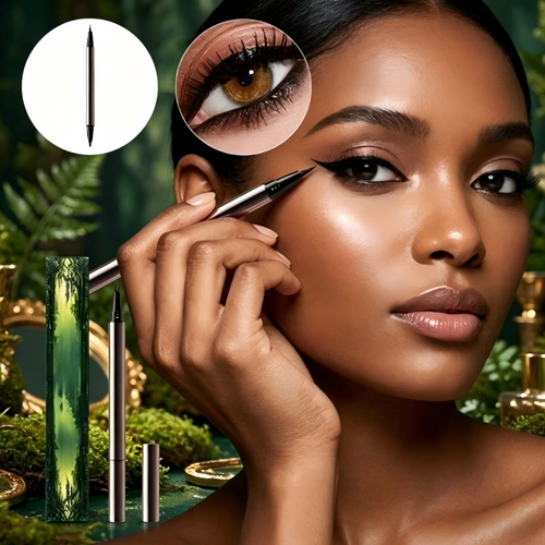 Dual-Tip Long-Lasting Liquid Eyeliner