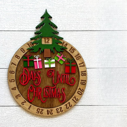 🗓Rotating Christmas Countdown Calendar🎄