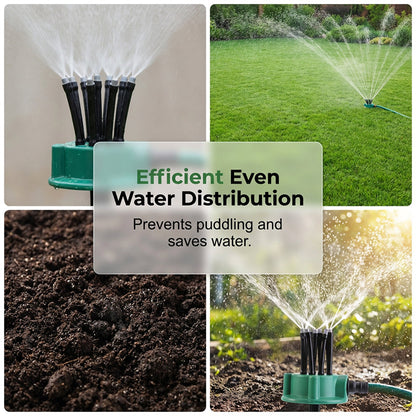 360° Multi-Directional Lawn Sprinkler💧Precision Garden Irrigation with Flexible Spray Nozzles🌱
