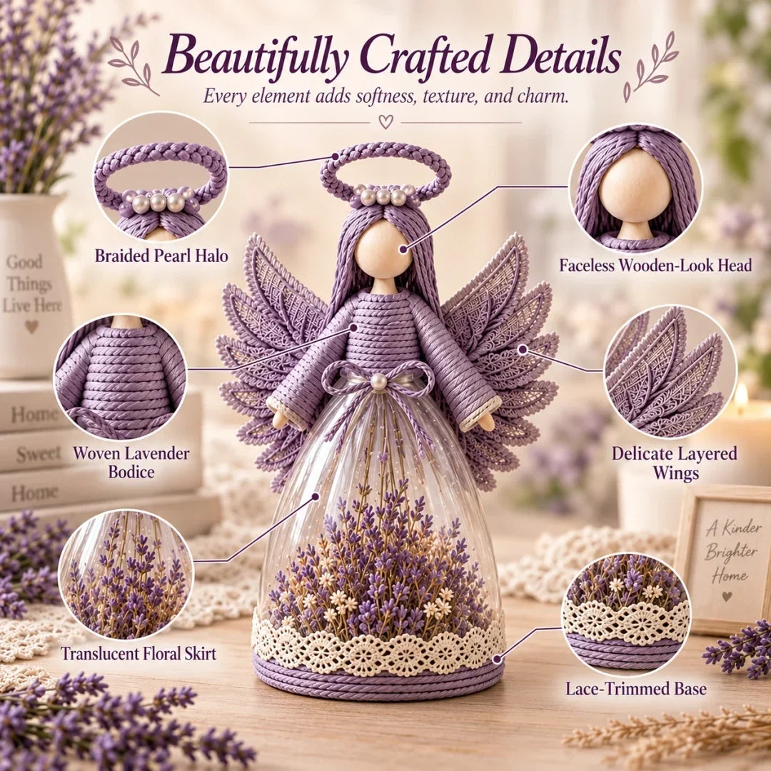 🎁Lighted Floral Angel Figurine