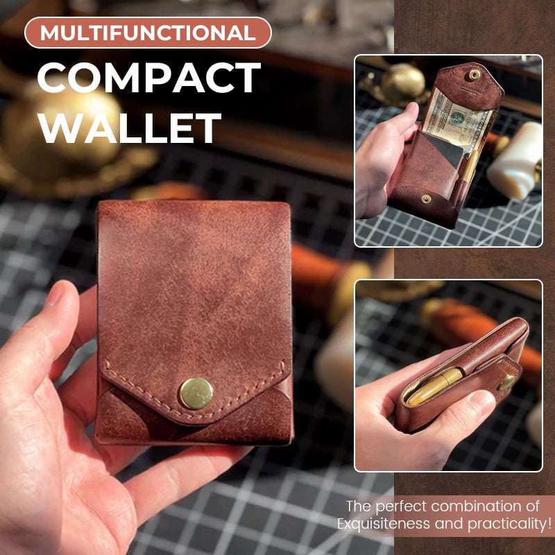 🔥LAST DAY SALE 50% OFF🎄Multifunctional Compact Wallet