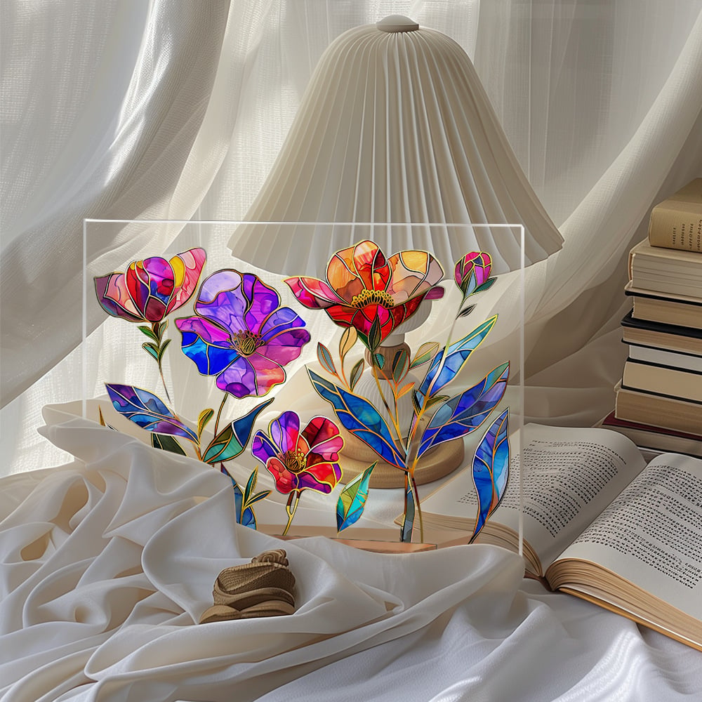 🌷🌼2024 NEW - 🌻🌺Painted Colorful Flower Pattern Decor