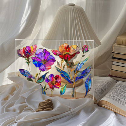 🌷🌼2024 NEW - 🌻🌺Painted Colorful Flower Pattern Decor