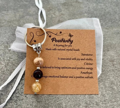 🔥LAST DAY 50% OFF - 🌟Natural crystal keychain 🌟