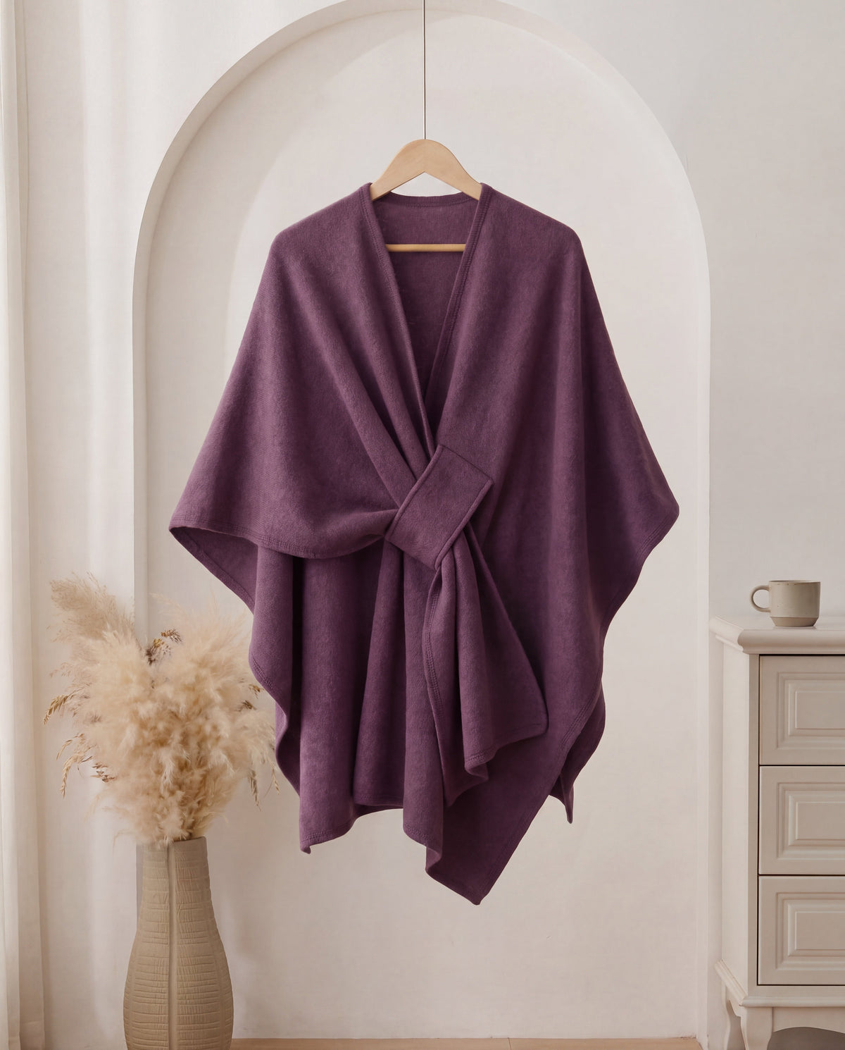 The Fleece Drape Shawl