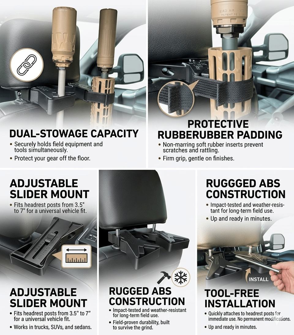 The Ultimate Universal Seat Back supporting structure Rack