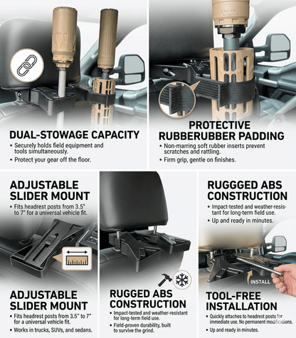 The Ultimate Universal Seat Back supporting structure Rack