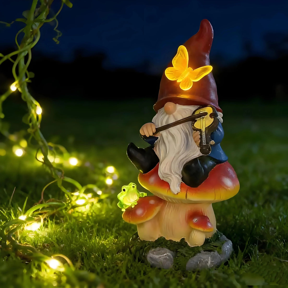 🔥Last Day 50% OFF 🌺Outdoor Garden Gnomes with LED Solar Light