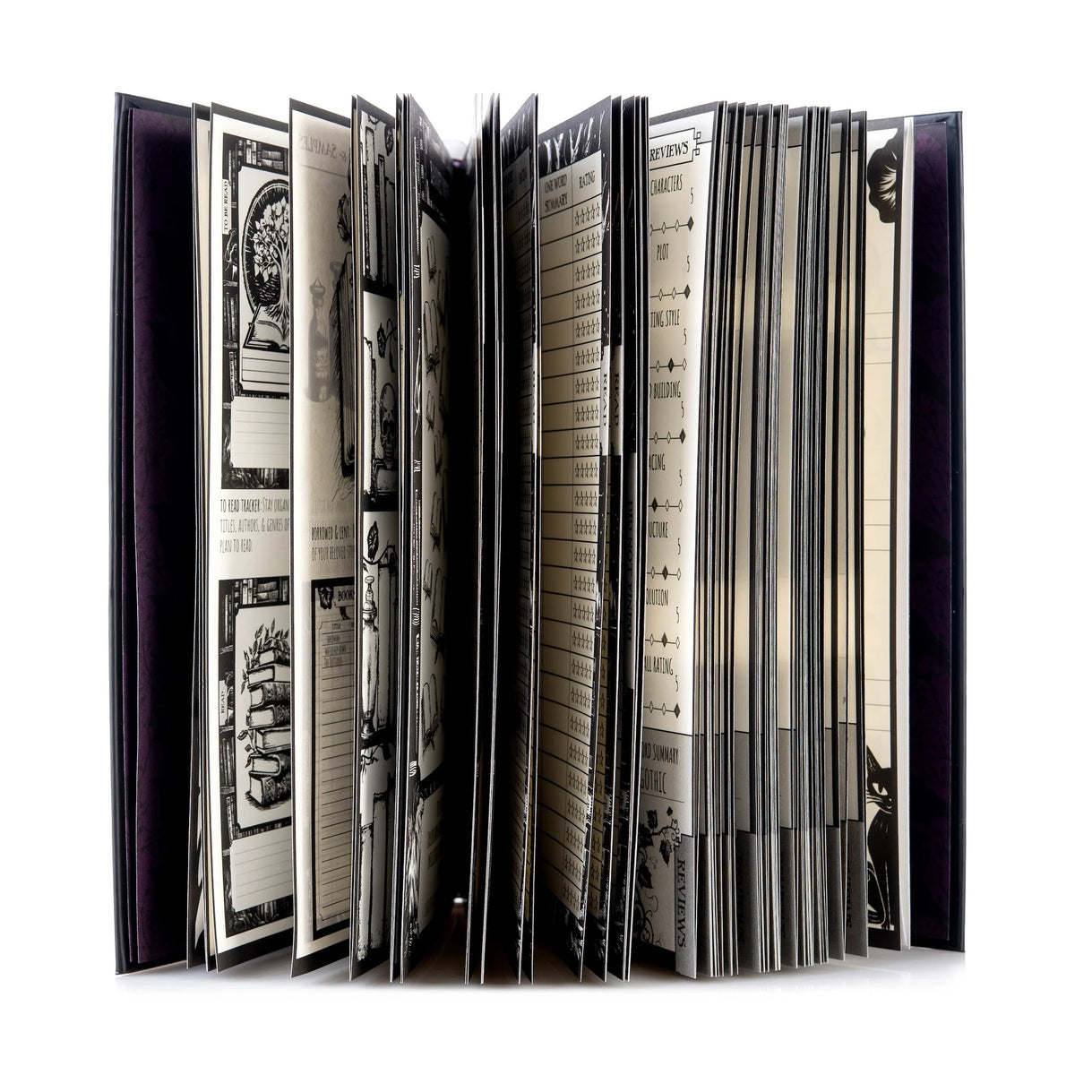 🔥Last Day 49% OFF - 📖The Essential Reading Journal: Waiting for the Night Edition(📚Hardcover & Durability Line)